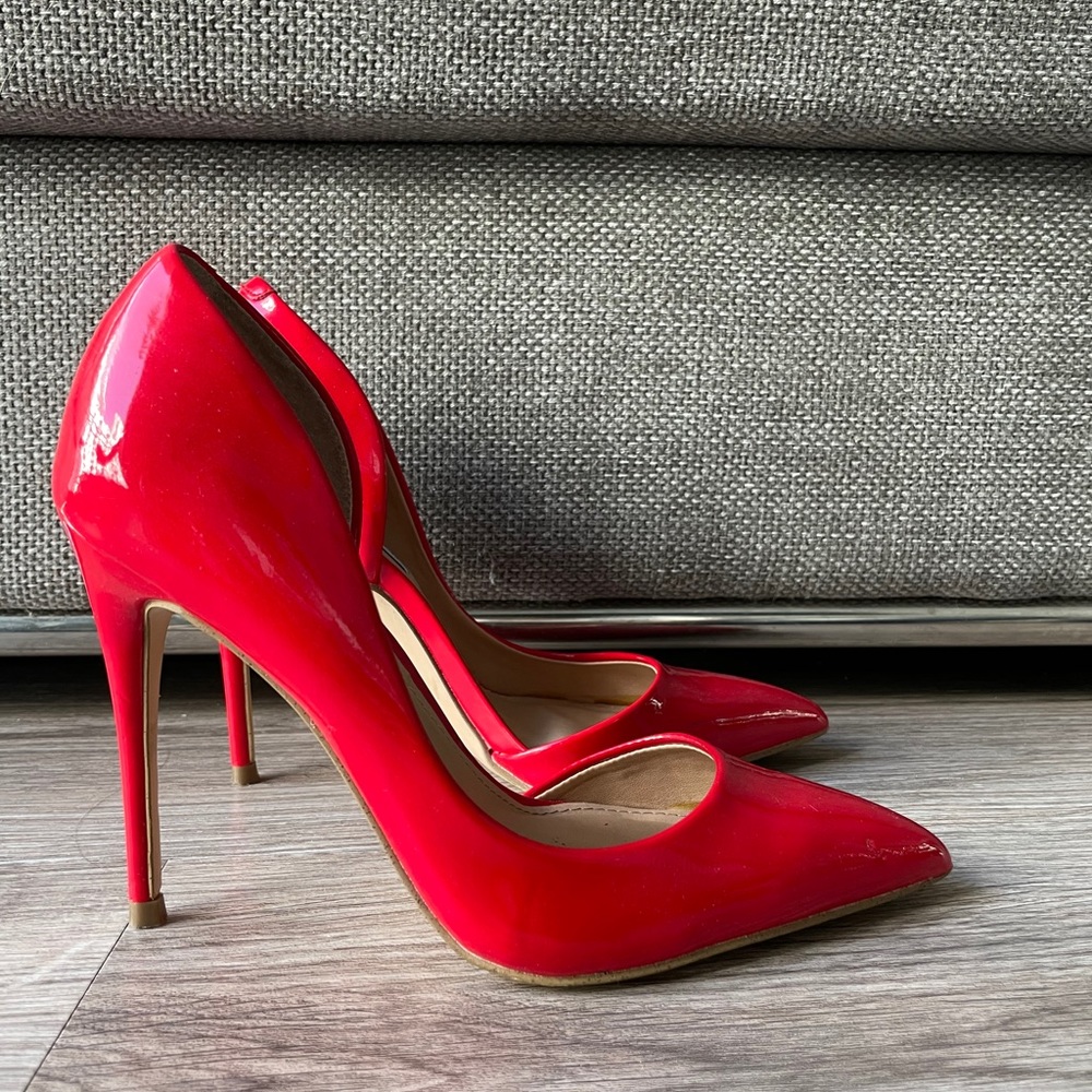 steve madden red heels